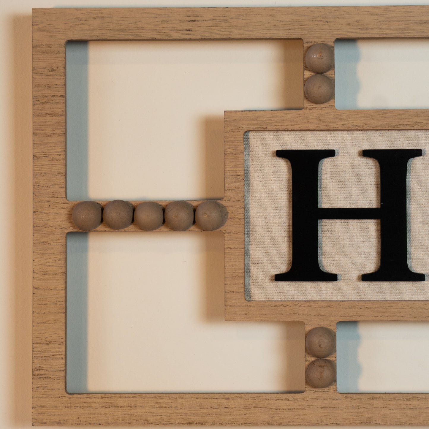 CUADRO HOME CON RELIEVE DE MADERA