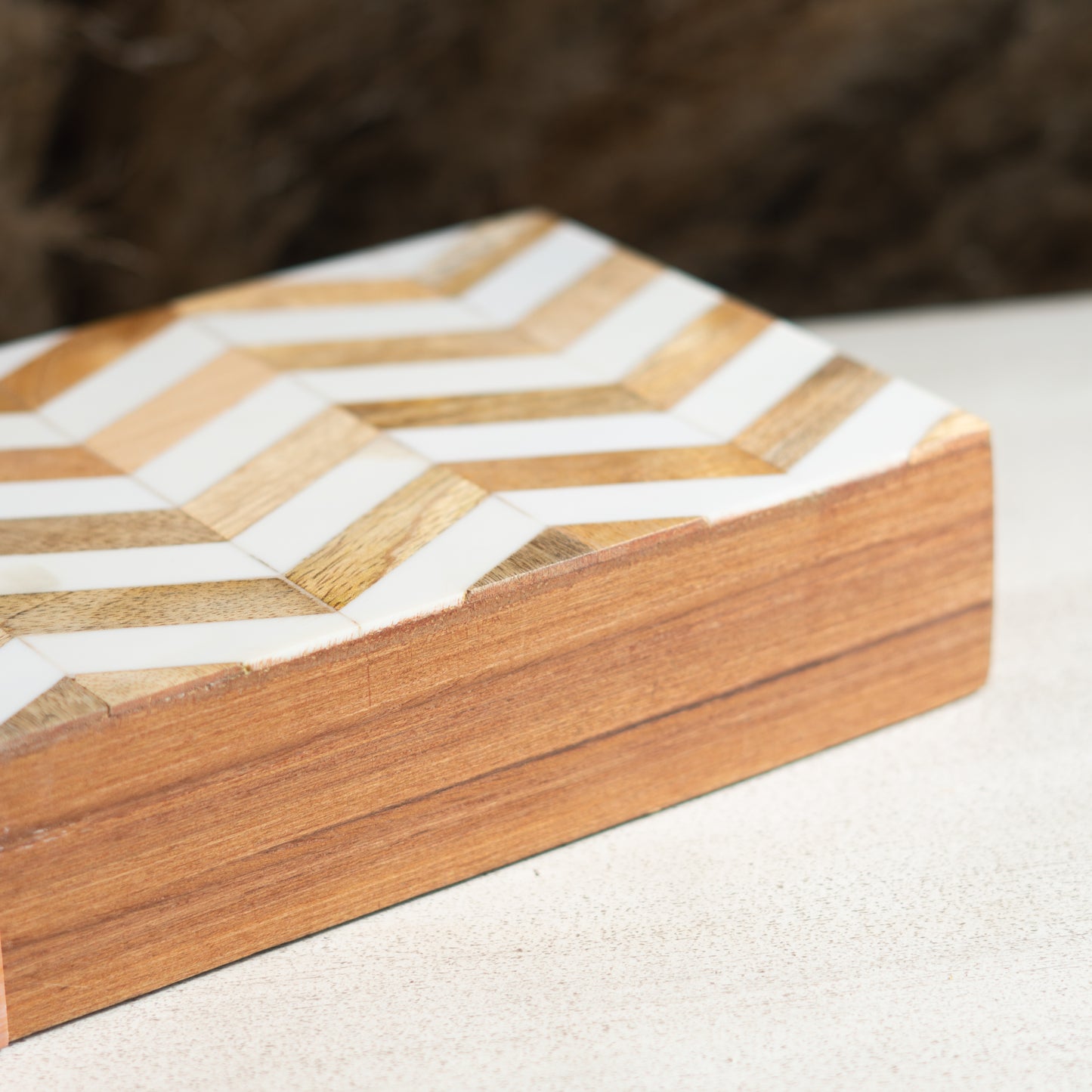 REPISA DECORATIVA PARA PARED ZIG ZAG