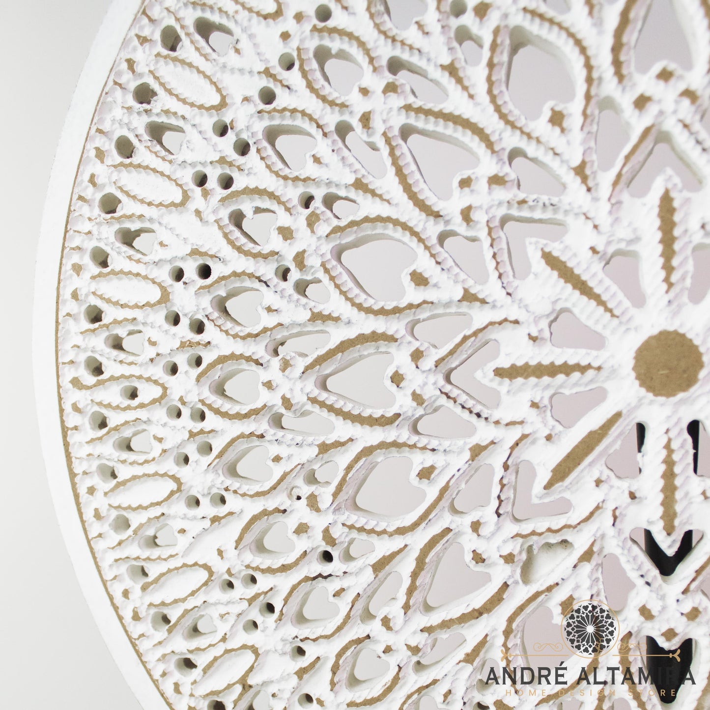 ADORNO MANDALA CON BASE