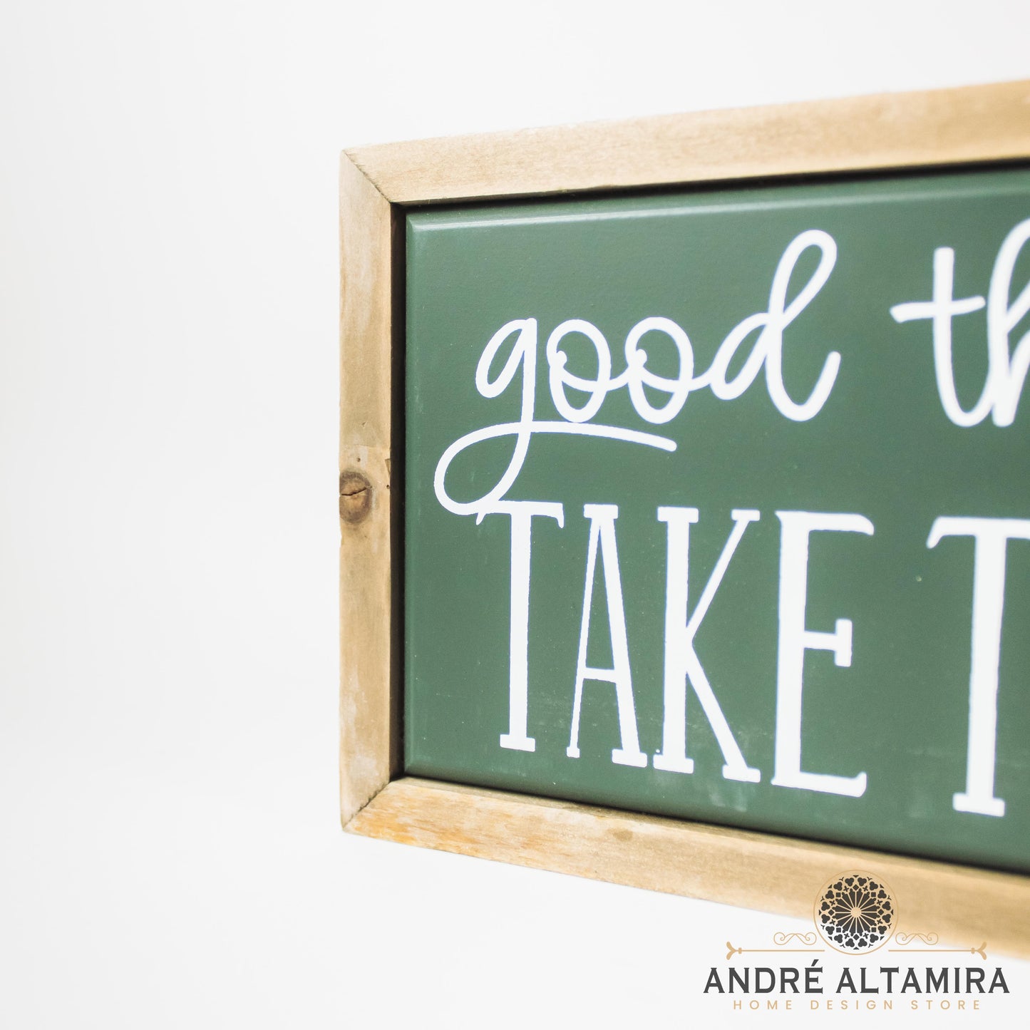 ADORNO DECORATIVO DE PARED TAKE TIME