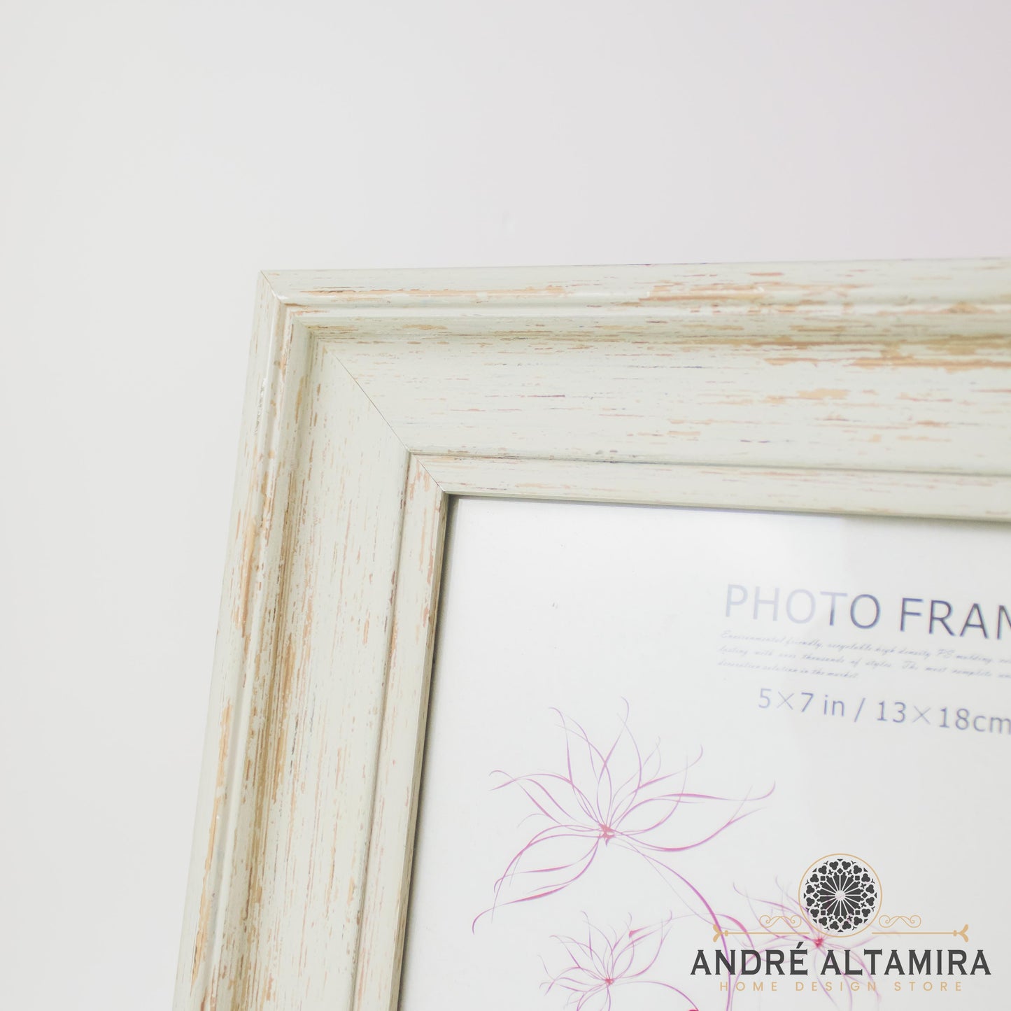 PORTA RETRATO COLOR GRIS DE 13CM X 18CM