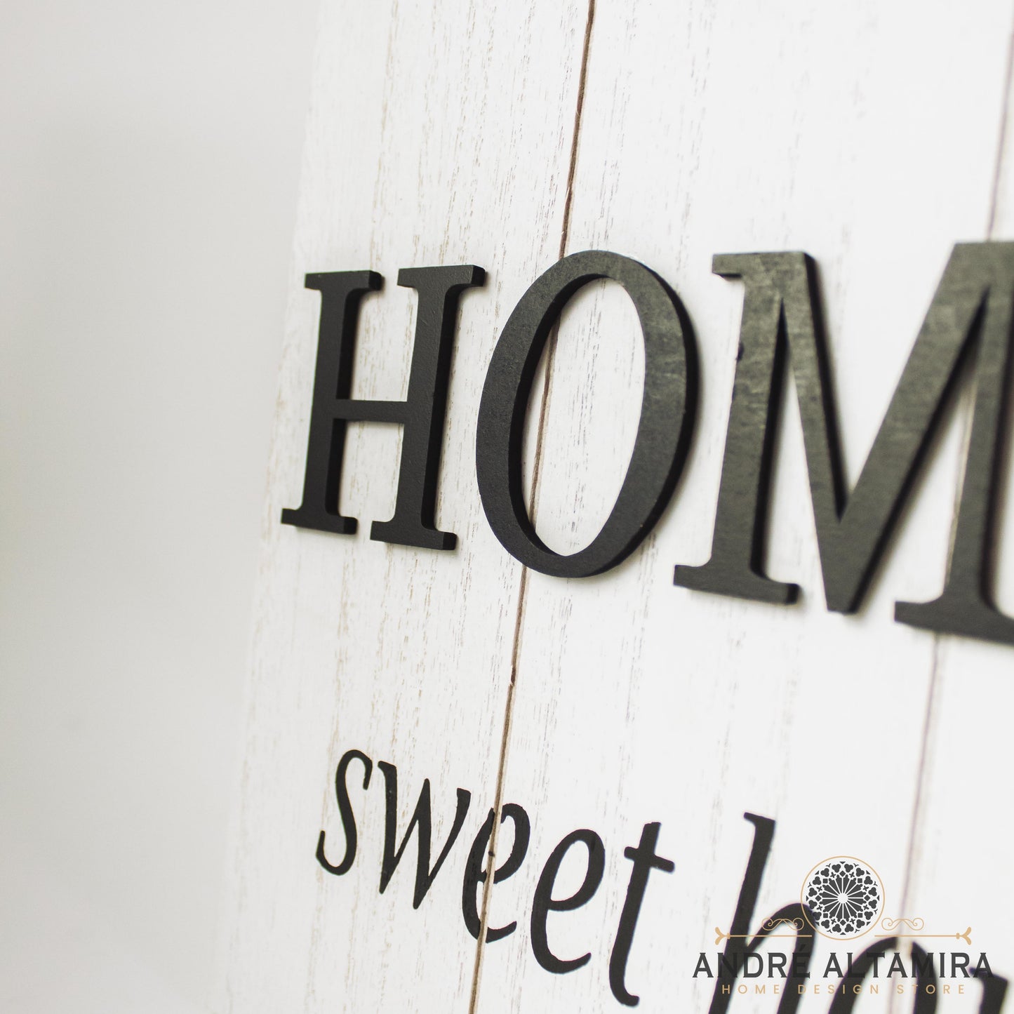 CUADRO CON APOYO HOME 24CM X 24CM