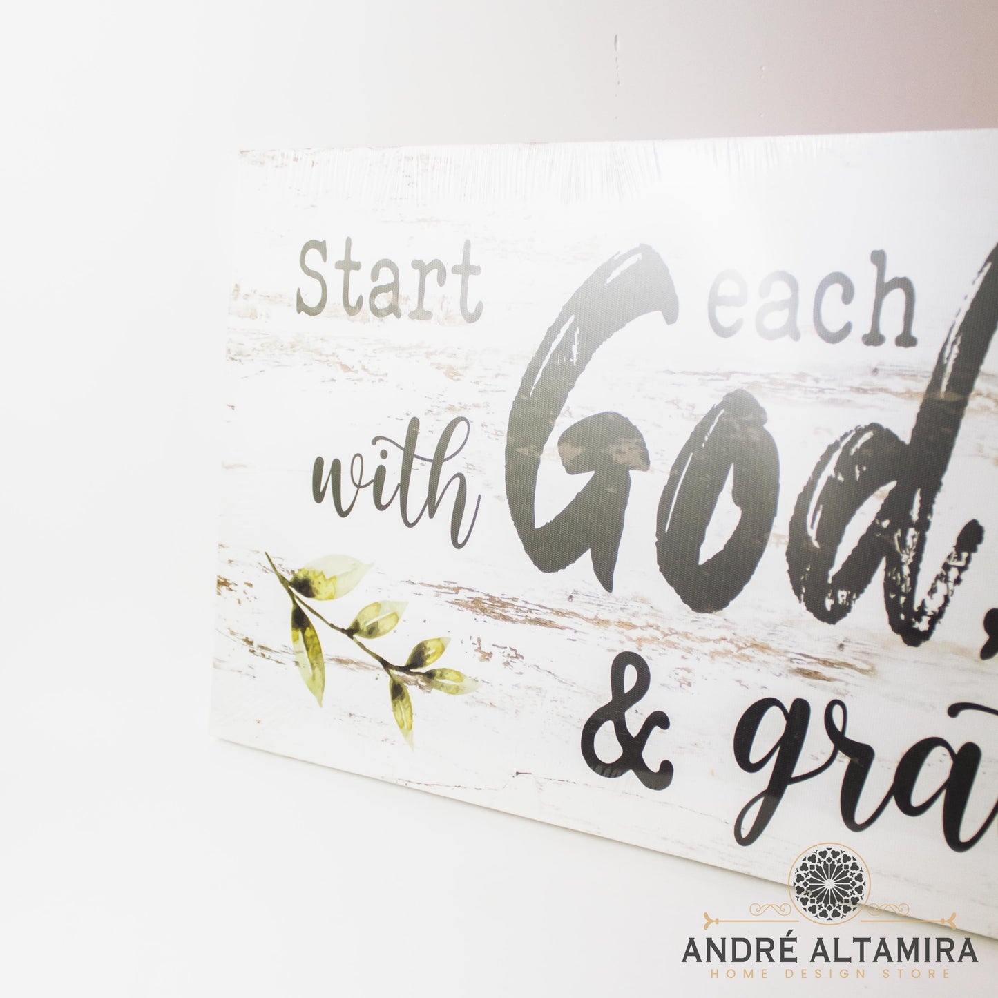 CUADRO DECORATIVO DE 25CM X 50CM GOD, GRACE