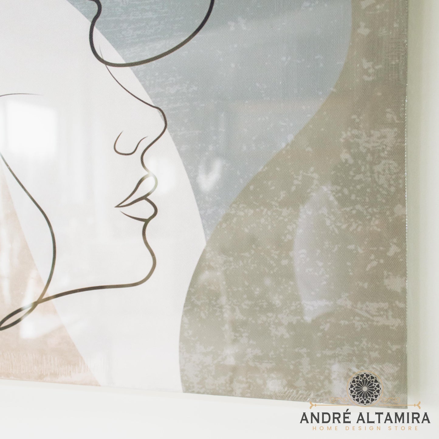 CUADRO LIENZO DECORATIVO PARA PARED SILUETA