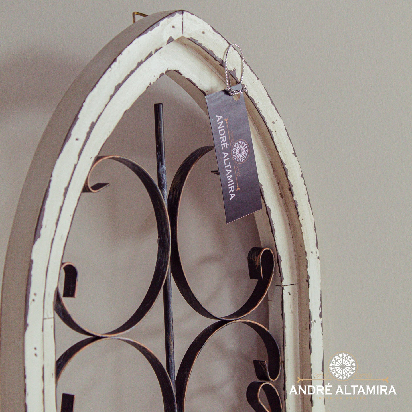 CUADRO DECORATIVO DE MADERA Y METAL