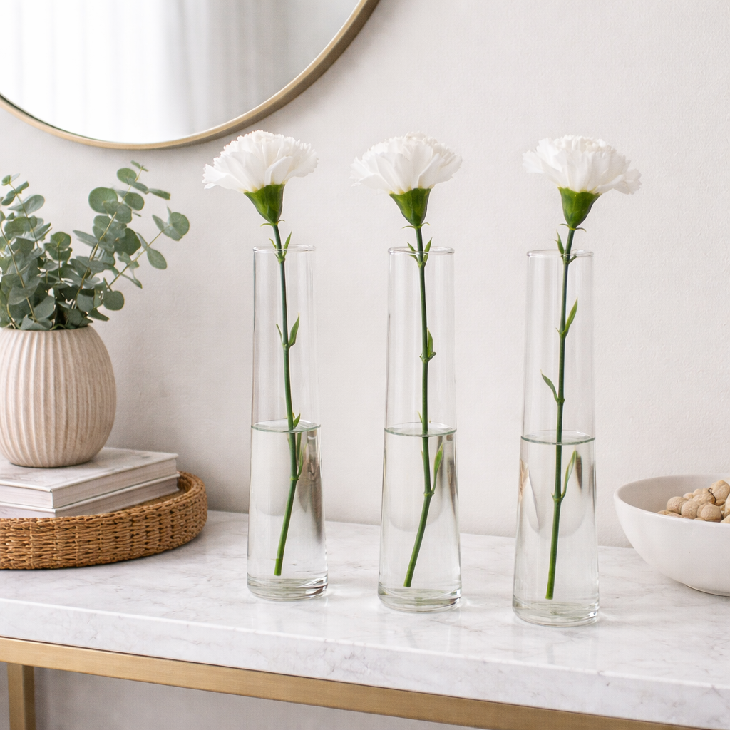 CLAVEL FLOR ARTIFICIAL