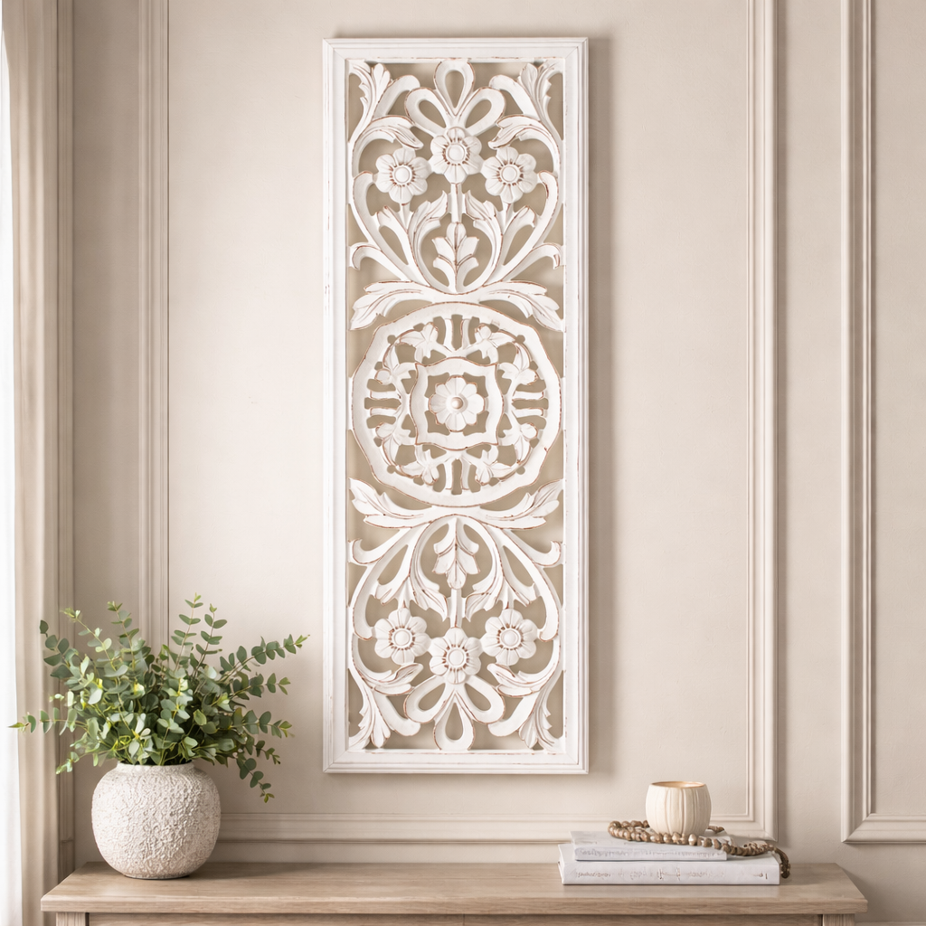 CUADRO DECORATIVO DE PARED TALLADO