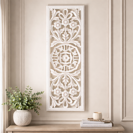 CUADRO DECORATIVO DE PARED TALLADO