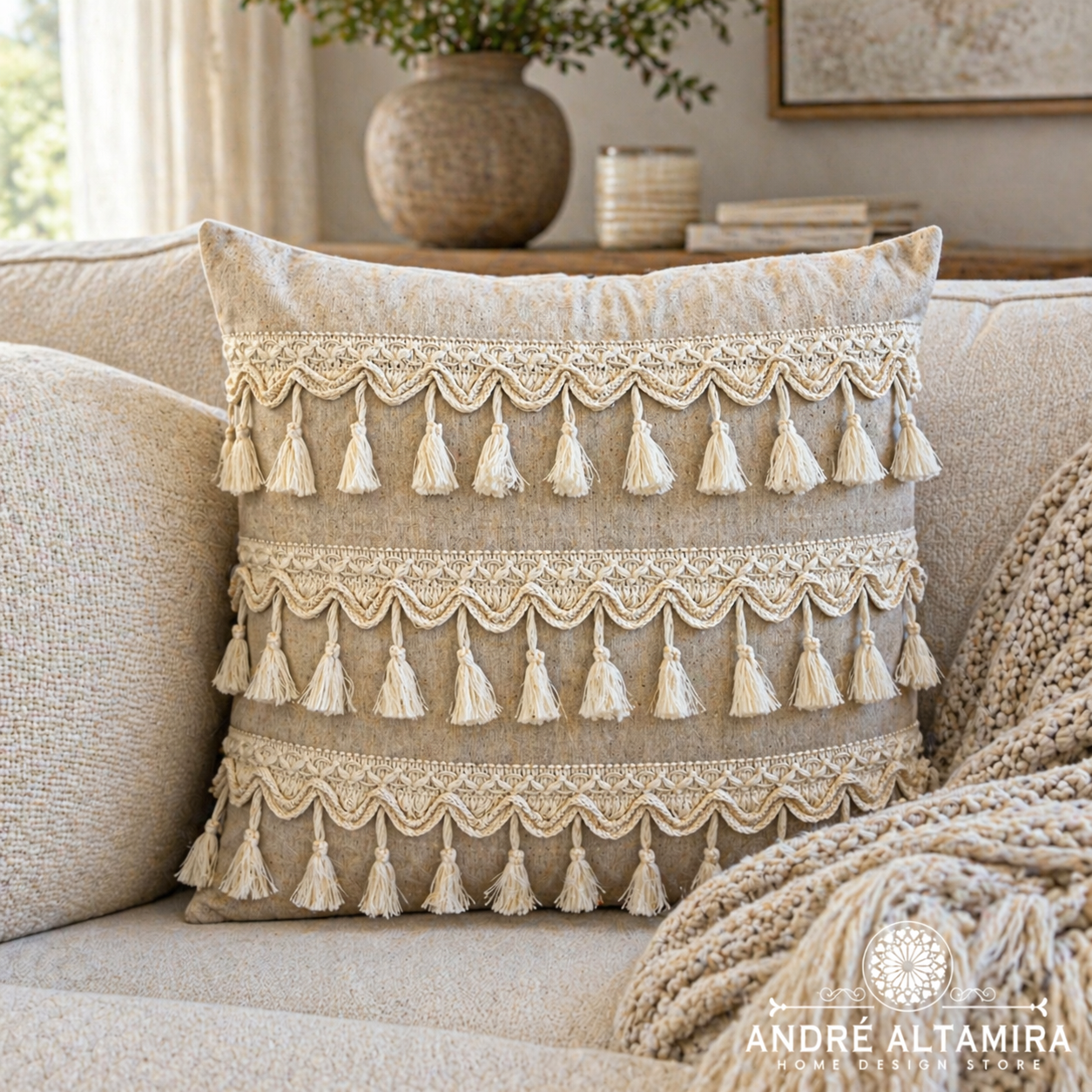 COJIN DECORATIVO BOHO
