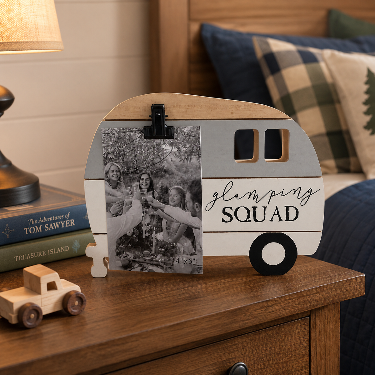 PORTA RETRATOS GLAMPING SQUAD