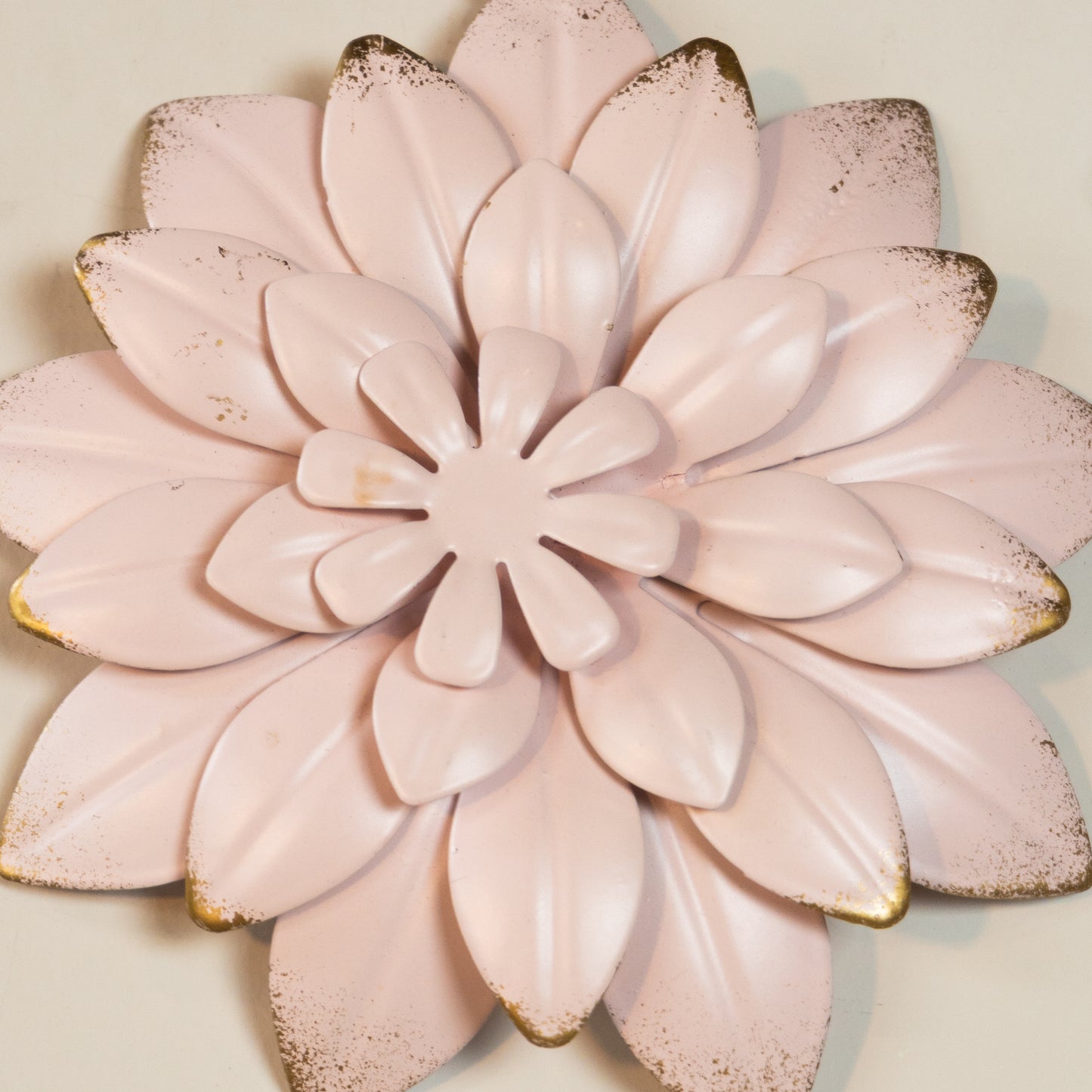 APLIQUE DECORATIVO FLOR PARA PARES COLOR ROSA