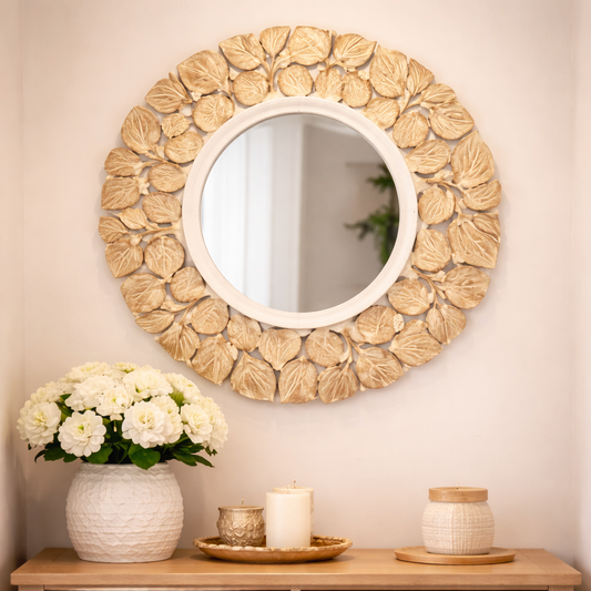 ESPEJO DECORATIVO DE MADERA