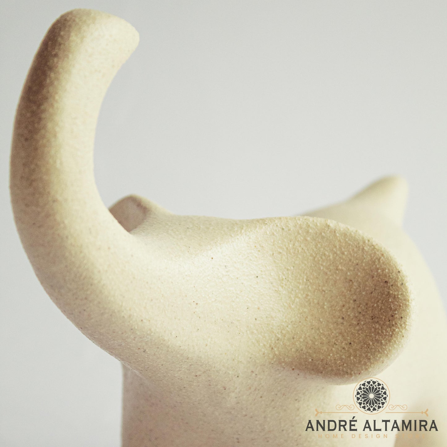 ADORNO DECORATIVO ELEFANTE COLOR NUDE