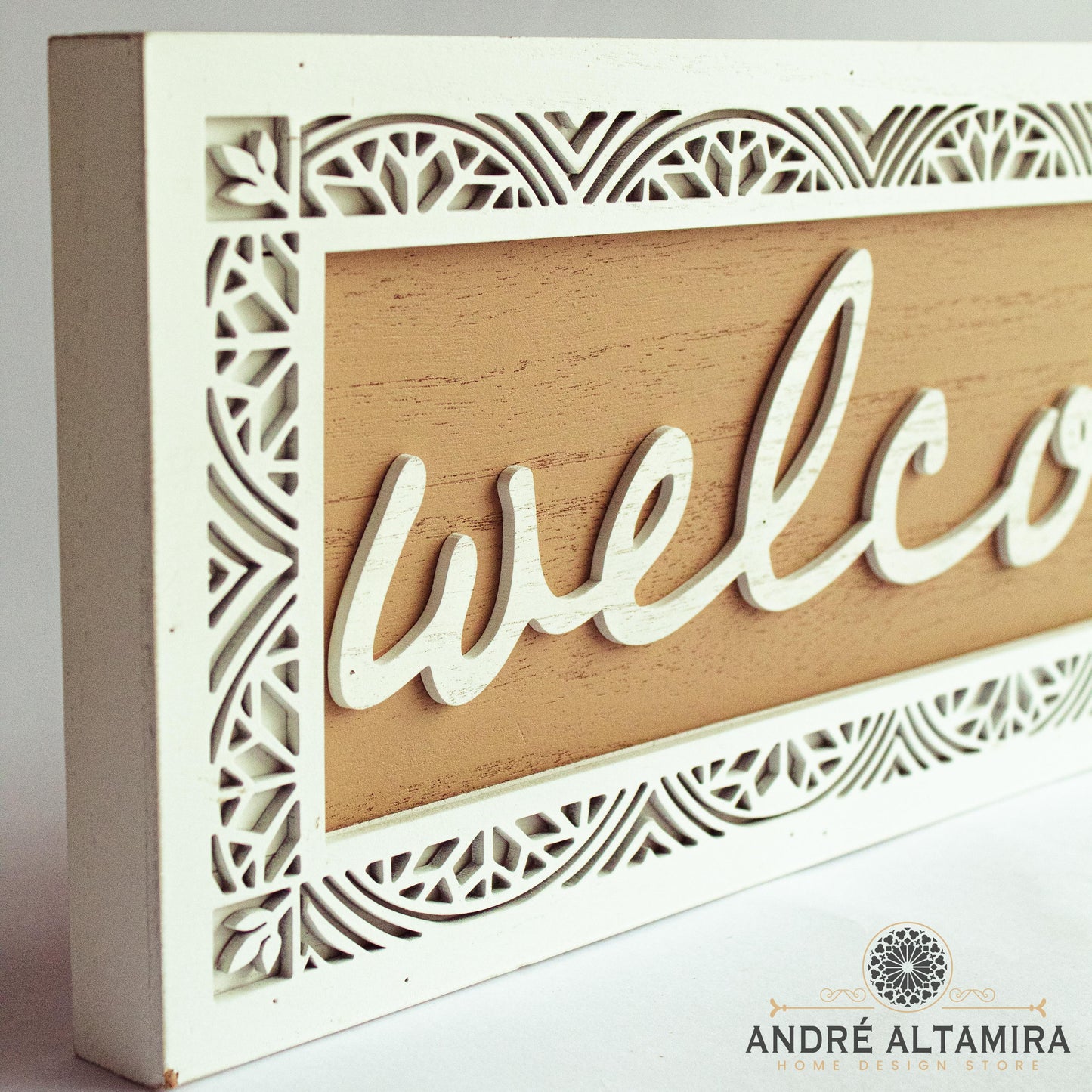 CUADRO DECORATIVO WELCOME