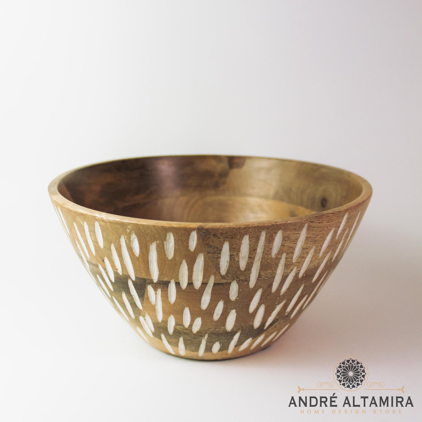 BOWL REDONDO DE BAMBU 23CM X 11,5CM