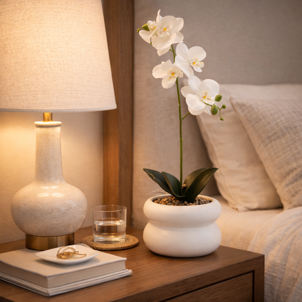 ORQUIDEA ARTIFICIAL DECORATIVA