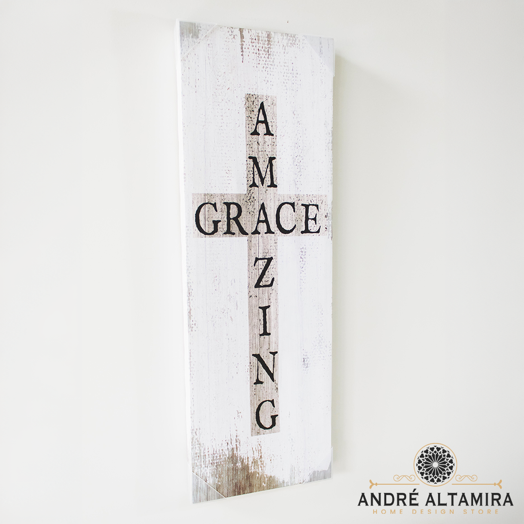 CUADRO LIENZO DECORATIVO GRACE 25CM X 75CM