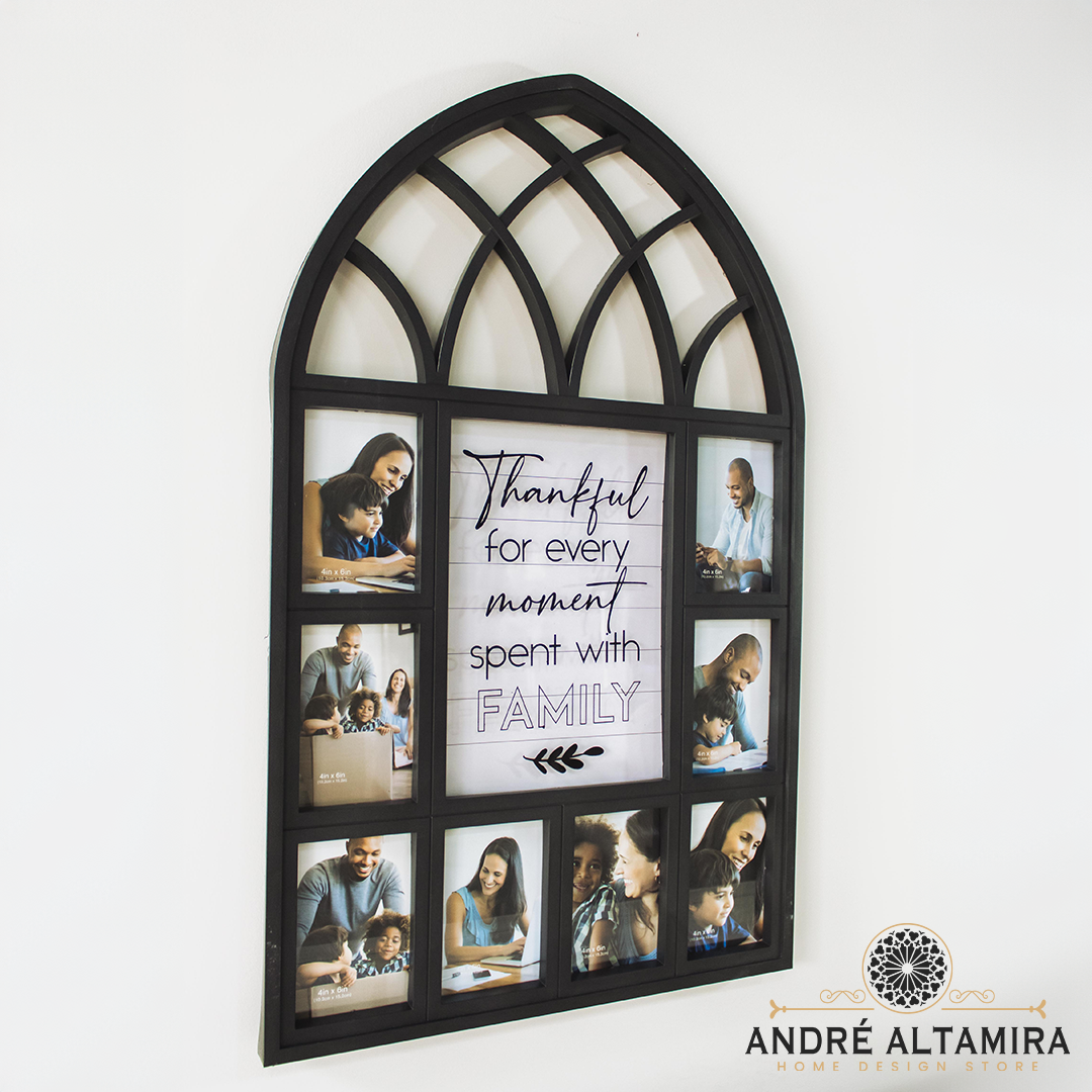 CUADRO DECORATIVO PARA FOTOGRAFIAS DE PARED NEGRO